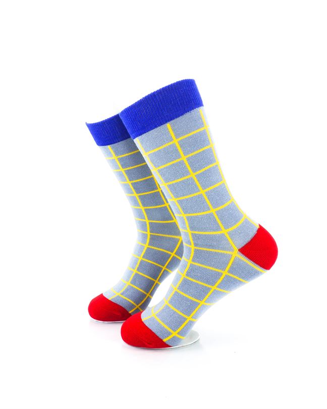 cooldesocks old school square crew socks left view image