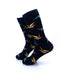 cooldesocks origami crane crew socks left view image