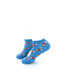 cooldesocks pencils blue liner socks left view image