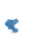 cooldesocks pencils blue liner socks right view image