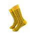 cooldesocks pineapple skin crew socks left view image