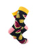 cooldesocks pineapple watermelon crew socks right view image