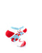 cooldesocks pink flamingos dotted liner socks right view image