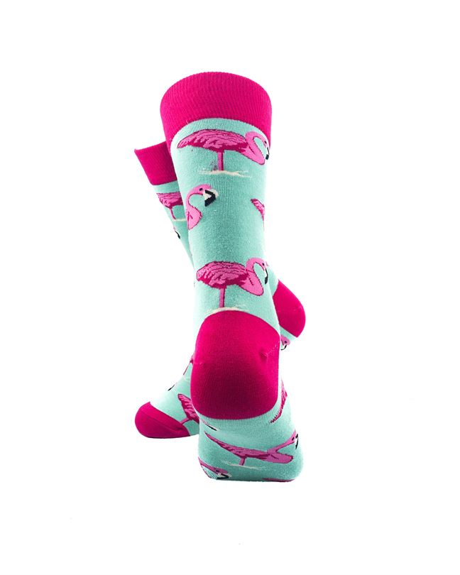 Pink Flamingos Green