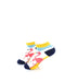 cooldesocks pink flamingos party liner socks left view image