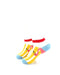 cooldesocks pink flamingos peek liner socks left view image