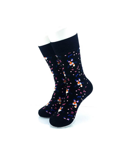 cooldesocks pink panther shadows quarter socks front view image