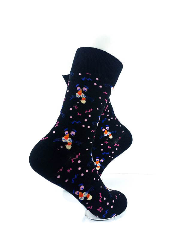 cooldesocks pink panther shadows quarter socks right view image