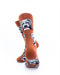 cooldesocks pitbull terrier crew socks rear view image