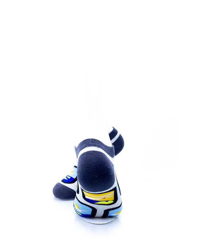 cooldesocks plane windows ankle socks rear view image