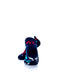 cooldesocks plumeria in colors ankle socks rear view image
