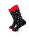 cooldesocks poison hazard crew socks left view image
