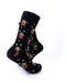 cooldesocks popcorn crew socks right view image
