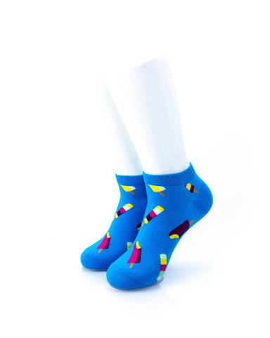 cooldesocks popsicles ankle socks front view image