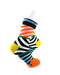 cooldesocks psychedelic colorful quarter socks right view image
