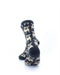 cooldesocks pug black quarter socks rear view image