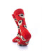 cooldesocks pugs red crew socks rear view image