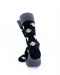cooldesocks puppy print crew socks rear view image