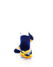 cooldesocks puzzle blue ankle socks rear view image