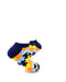 cooldesocks puzzle blue ankle socks right view image
