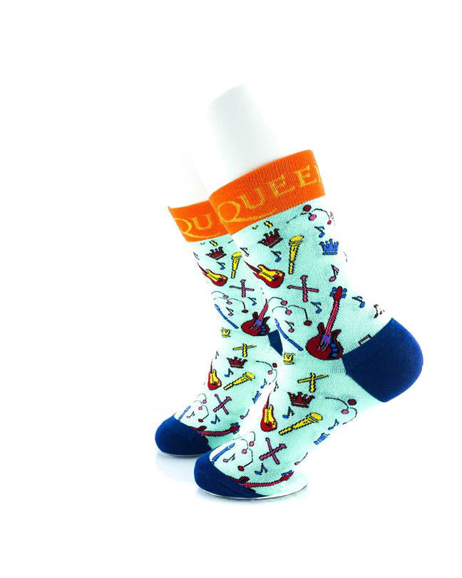 cooldesocks queen rocks quarter socks left view image