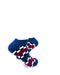 cooldesocks racing flag blue ankle socks right view image