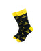 cooldesocks radiation hazard crew socks front view image