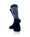 cooldesocks raptor black crew socks rear view image