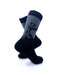 cooldesocks raptor black crew socks right view image