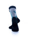 cooldesocks raptor green crew socks rear view image