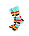 cooldesocks retro bar colorful crew socks front view image