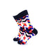 cooldesocks retro disco crew socks left view image