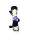 cooldesocks retro disco crew socks rear view image