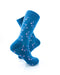 cooldesocks safety pin blue crew socks right view image