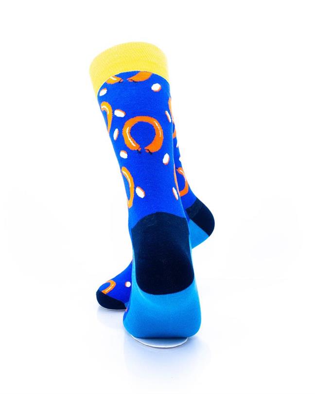 cooldesocks sausages crew socks rear view image