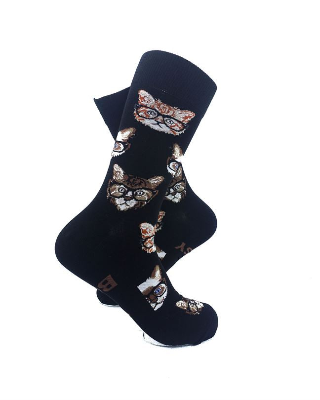 cooldesocks say i_m the boss crew socks right view image