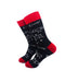 cooldesocks say struggle with math crew socks left view image