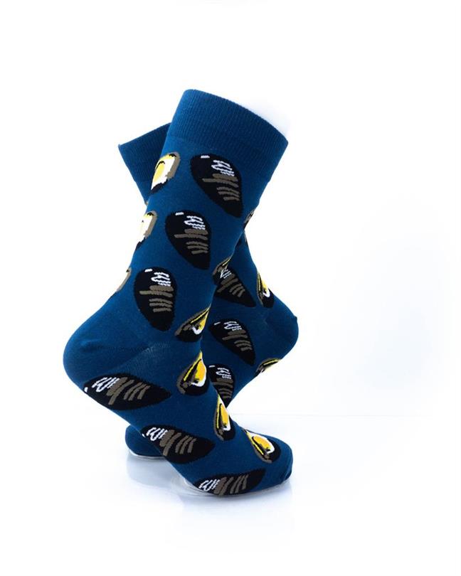 cooldesocks seafood clamps crew socks right view image