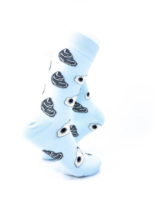 cooldesocks seafood oysters crew socks right view image