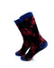 cooldesocks seafood red lobster crew socks left view image