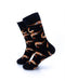 cooldesocks seafood shrimp crew socks left view image