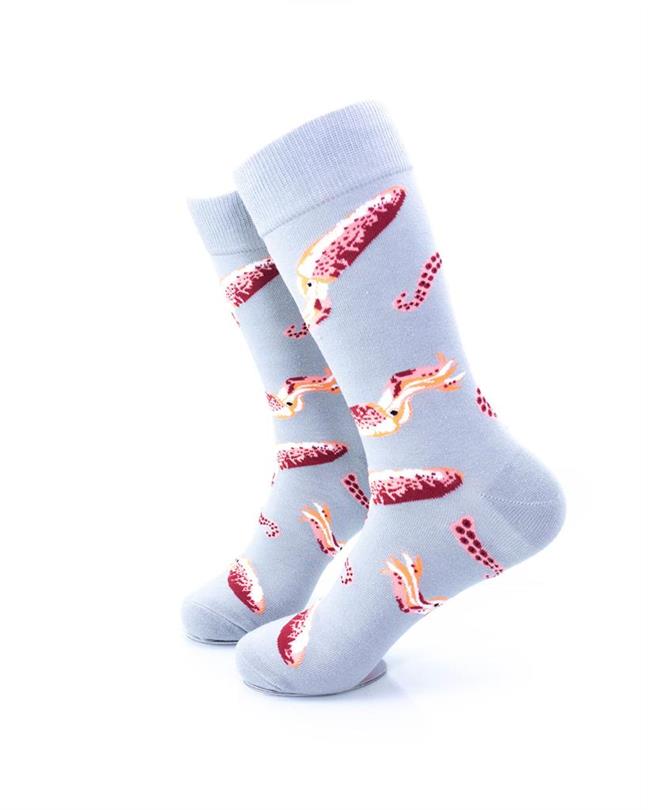 cooldesocks seafood squid crew socks left view image