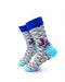 cooldesocks seigaiha koi crew socks left view image