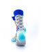 cooldesocks seigaiha koi crew socks rear view image