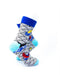 cooldesocks seigaiha koi crew socks right view image