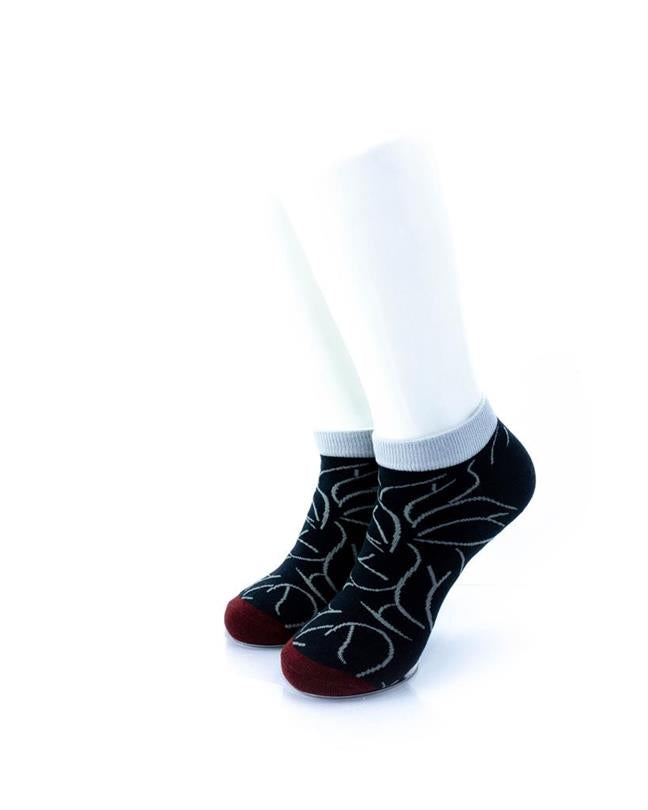 cooldesocks silhouette ankle socks front view image