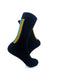 cooldesocks simple stripe black green crew socks right view image