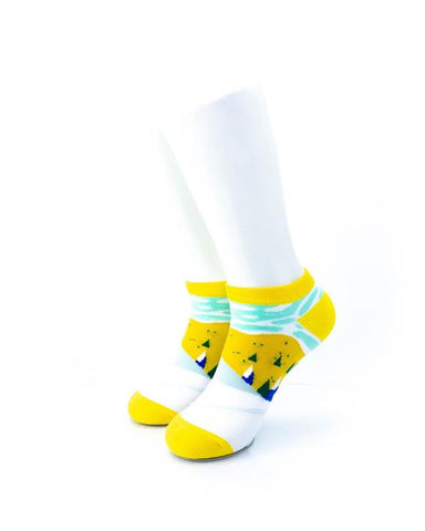 cooldesocks ski resort ankle socks front view image
