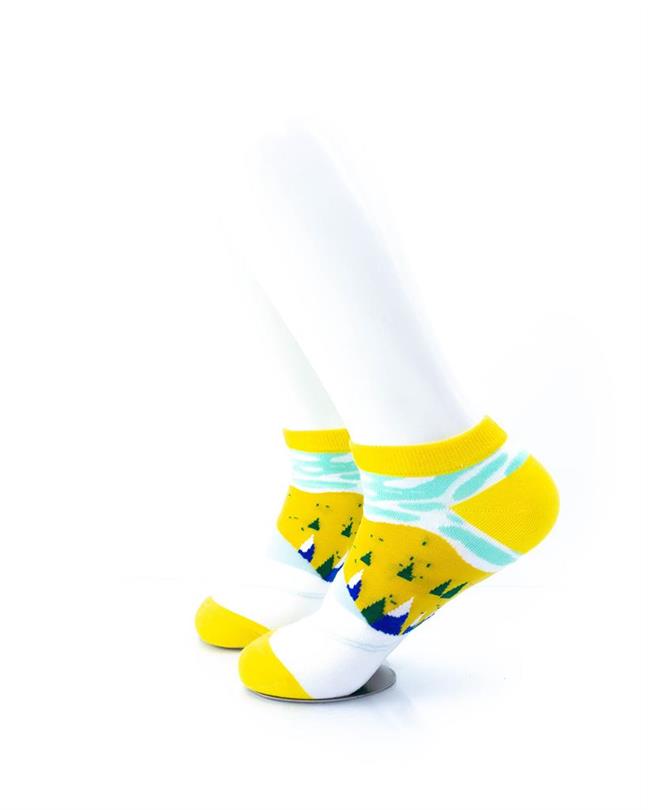 cooldesocks ski resort ankle socks left view image