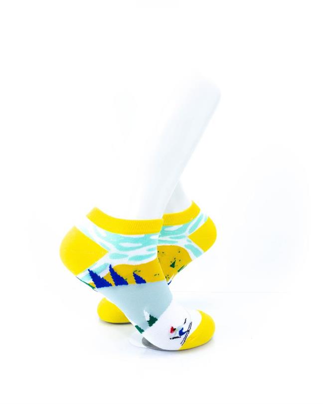 cooldesocks ski resort ankle socks right view image